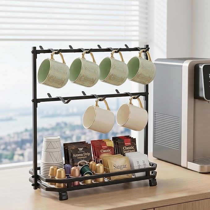 Coffee Mug Holder for Countertop, Coffee Cup Holder Rack - Image 7