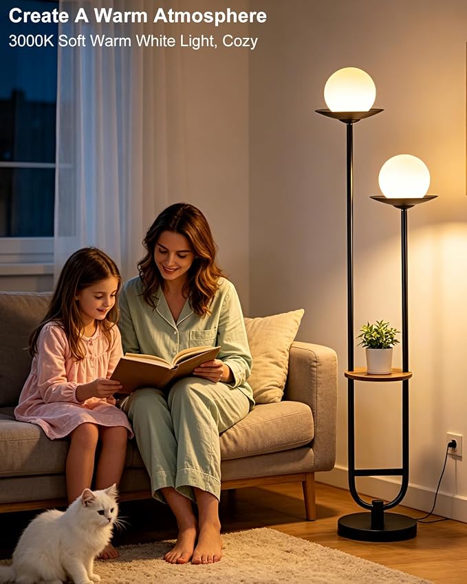 Lightdot 63IN Black Floor Lamp - Image 6