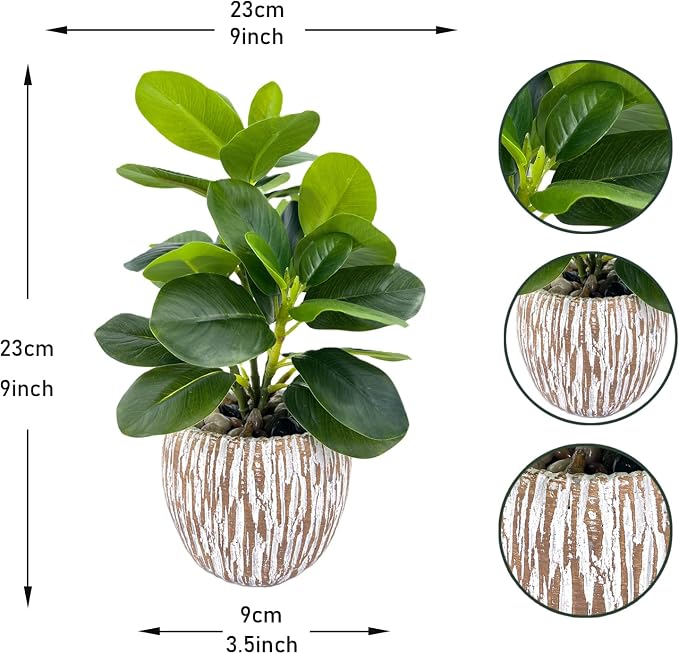 Artificial Potted Plants Life-Like Fake Plant - Image 2