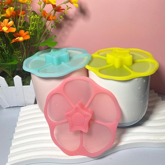 Extra-large Silicone Cup Lid, Flexible Mug Covers, Tea Pots, Hot Cup Lids - Image 6