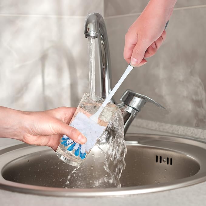 2 Pack Long Handle Bottle Scrubbing Brushes, Bottle Cleaner - Image 6