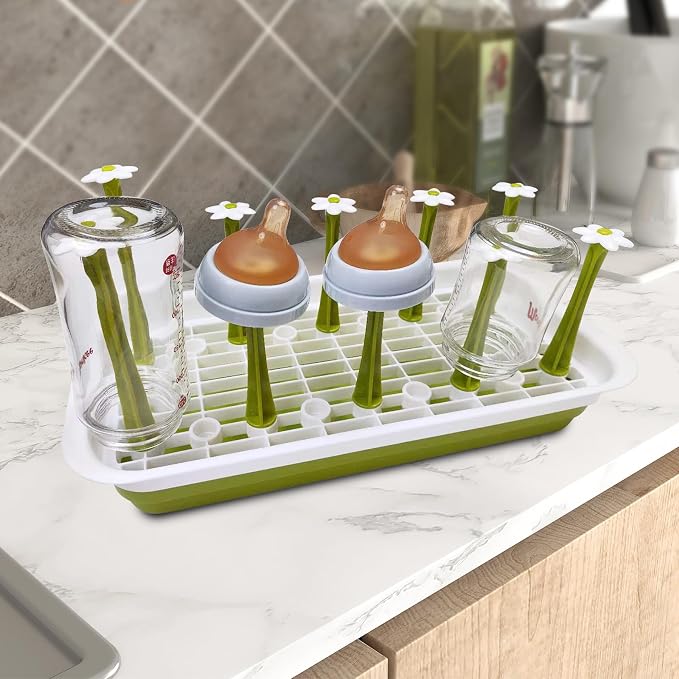 Removable Large Water Bottle Drying Rack, Vertical Bottle Drying Rack Kitchen - Image 3