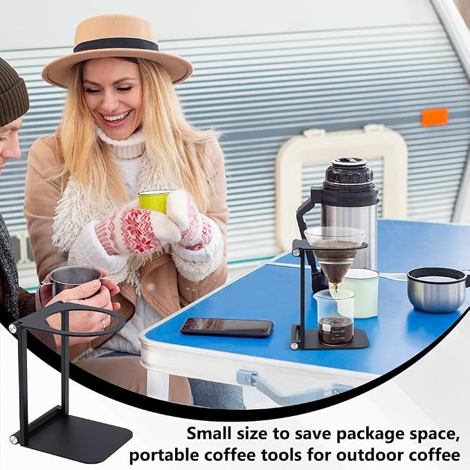 FINGERINSPIRE Compact Size Portable Coffee Stand 4.88x3.27x0.67 inch - Image 5