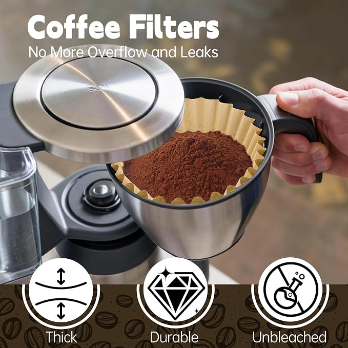 100 PCS Coffee Filters Compatible - Image 2