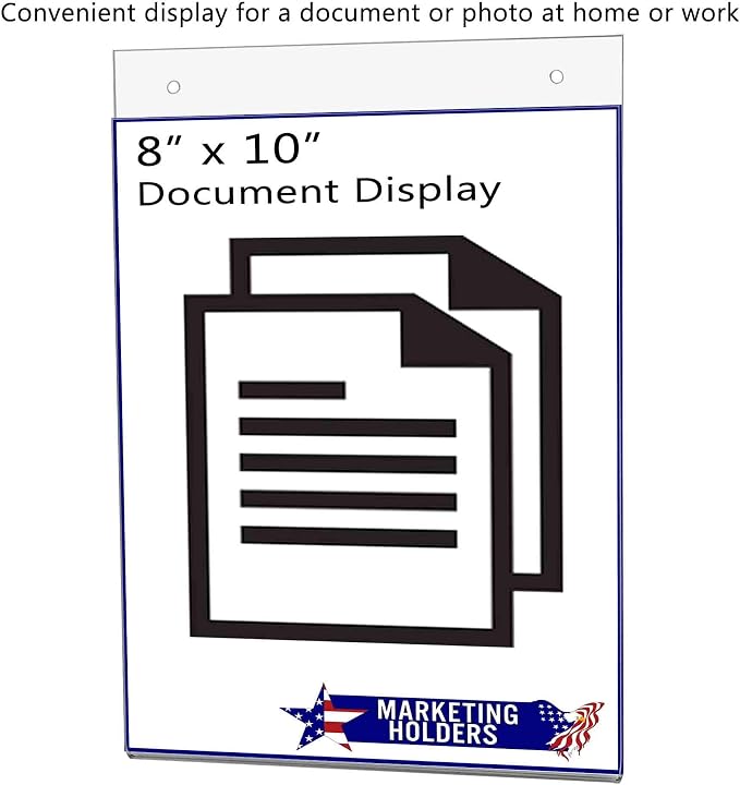 5 Pack 8" x 10" Wall Sign Holder - Image 3