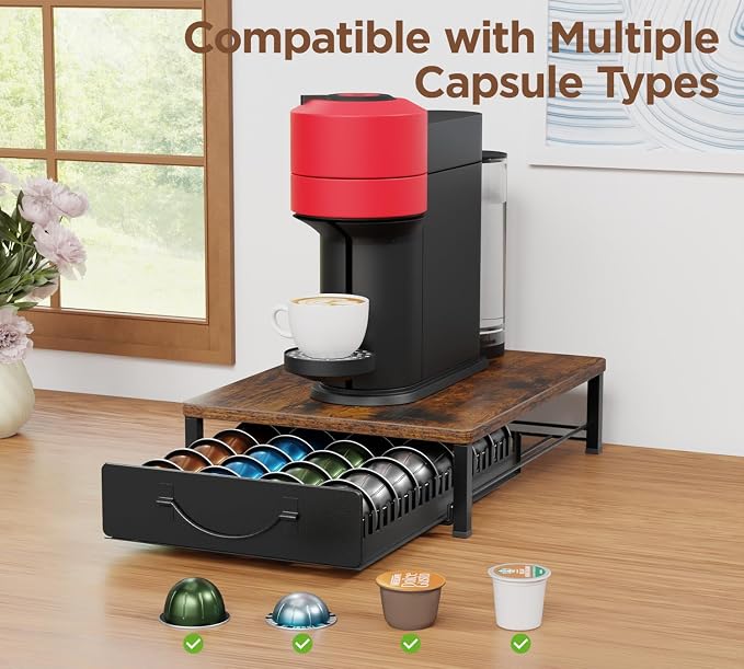 HFHOME Coffee Pod Holder Drawer Compatible - Image 4
