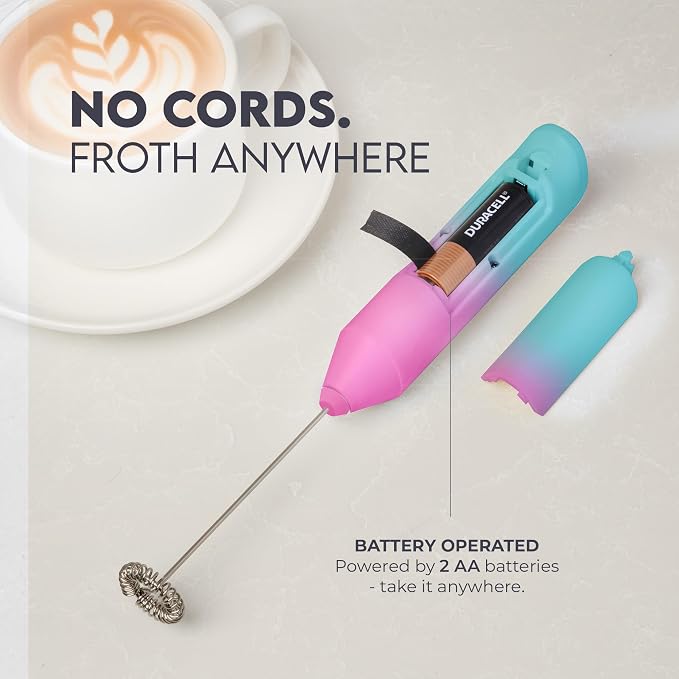Zulay Kitchen Powerful Milk Frother Wand - Image 4