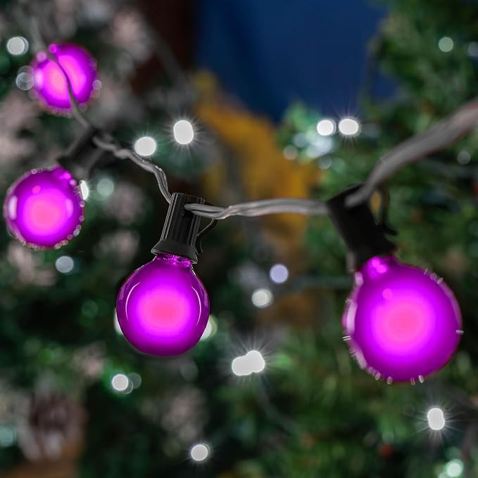 25 Foot G50 Outdoor Patio String Lights - Image 6