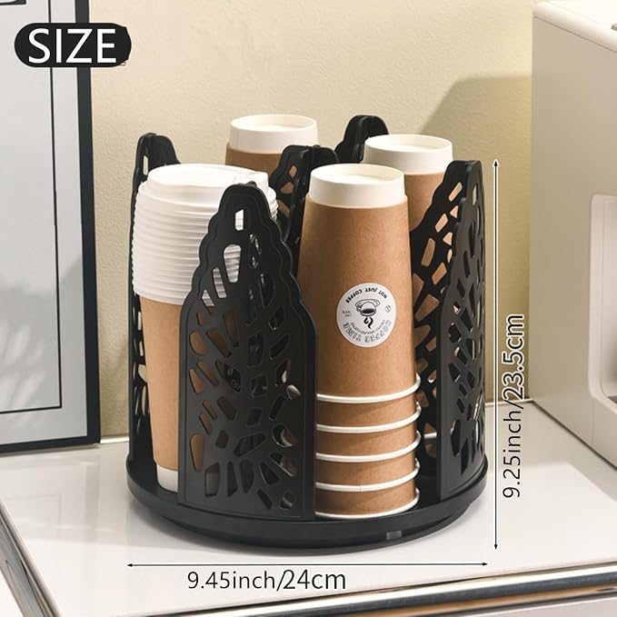 SHKI Rotating Paper Cup Dispenser Holder - Image 2