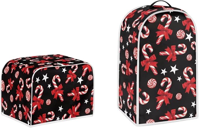 doginthehole Christmas Decor Blender Covers and Toaster Cover 2 Slice Candy by doginthehole