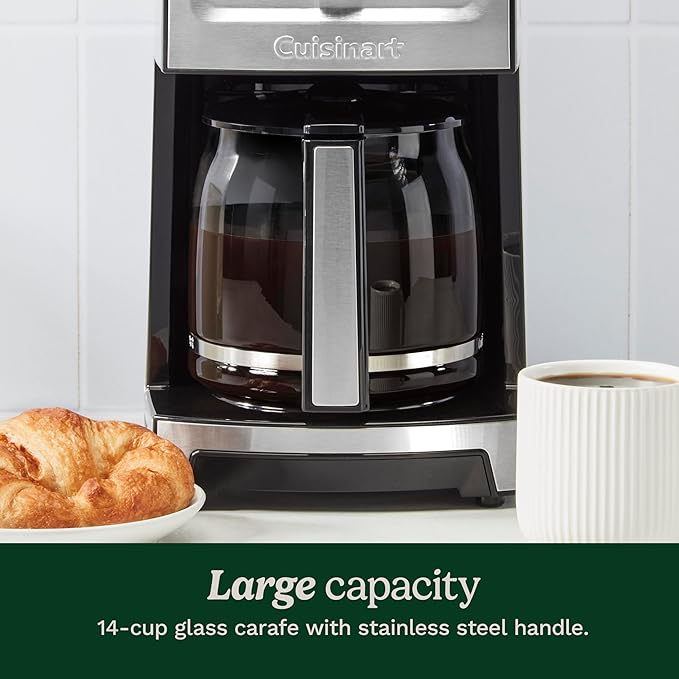 Cuisinart Coffee Maker, 14-Cup PerfecTemp Programmable Coffee Machine Glass - Image 7