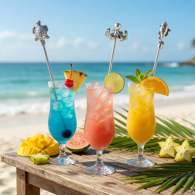 Homestia 7.5" Stainless Steel Cocktail Stirrers - Image 8