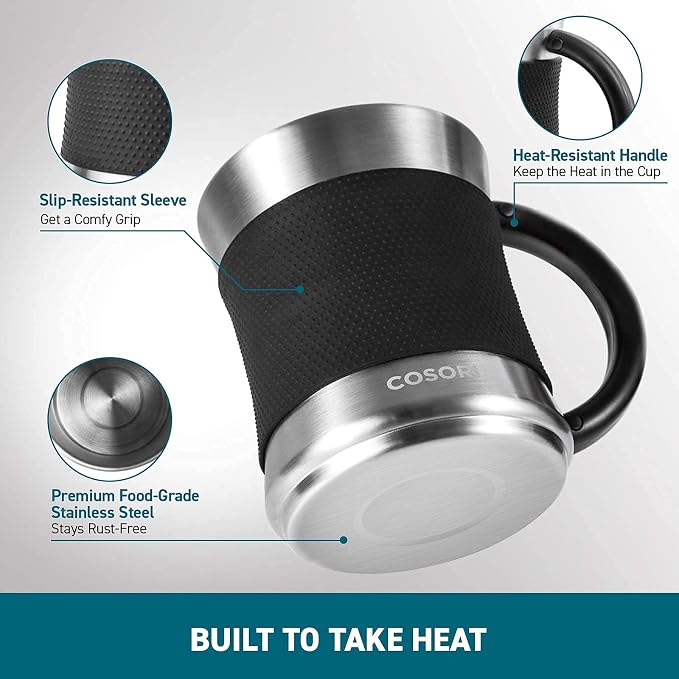 Cosori Coffee Mug Warmer & Mug Set - Image 4