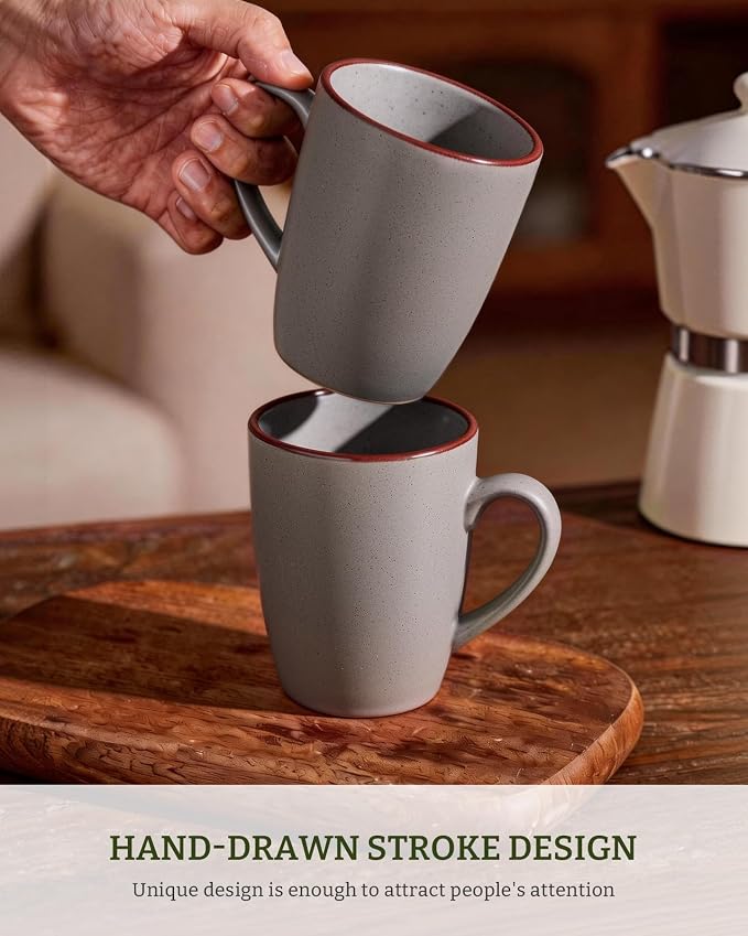 famiware Venus Coffee Mugs for 4, 13 oz Mug Set, Dringking Cup - Image 3