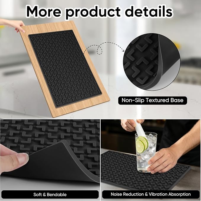 Coffee Bar Mat, Dish Drying Mat - Image 6