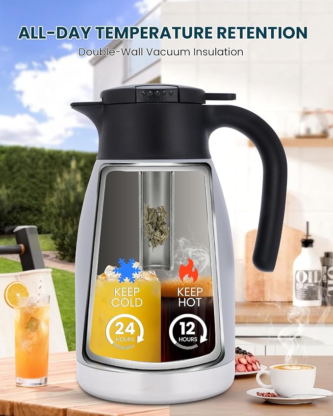 GiNT 51oz Thermal Coffee Carafe - Image 2