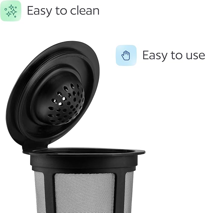 4 Black Reusable K Cups for Keurig Coffee Makers - Image 3