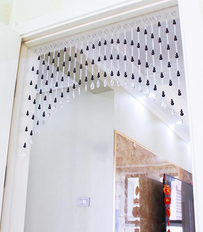 Crystal Beaded Curtain for Doorways, Hanging Glass Door Beads Curtains for - Image 7