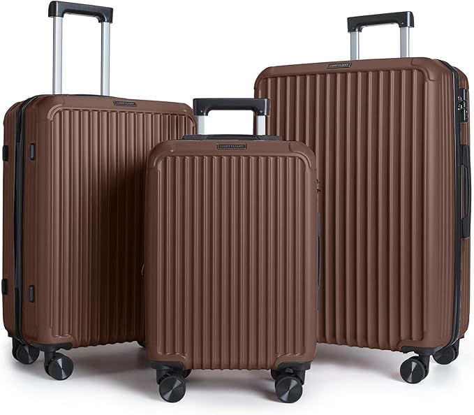 LIGHT FLIGHT 3 Piece Luggage Sets by LIGHTFLIGHT