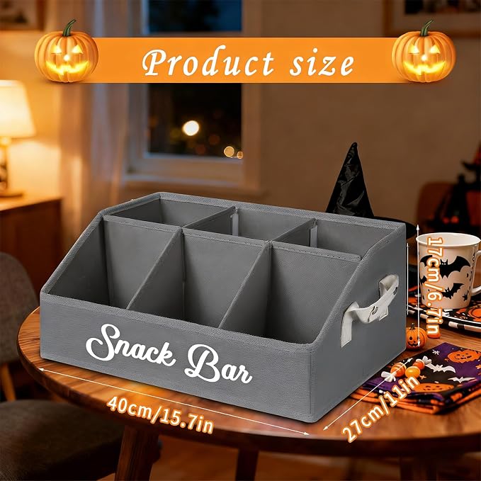 Snack Organizer for Countertop, Snack Basket - Image 6