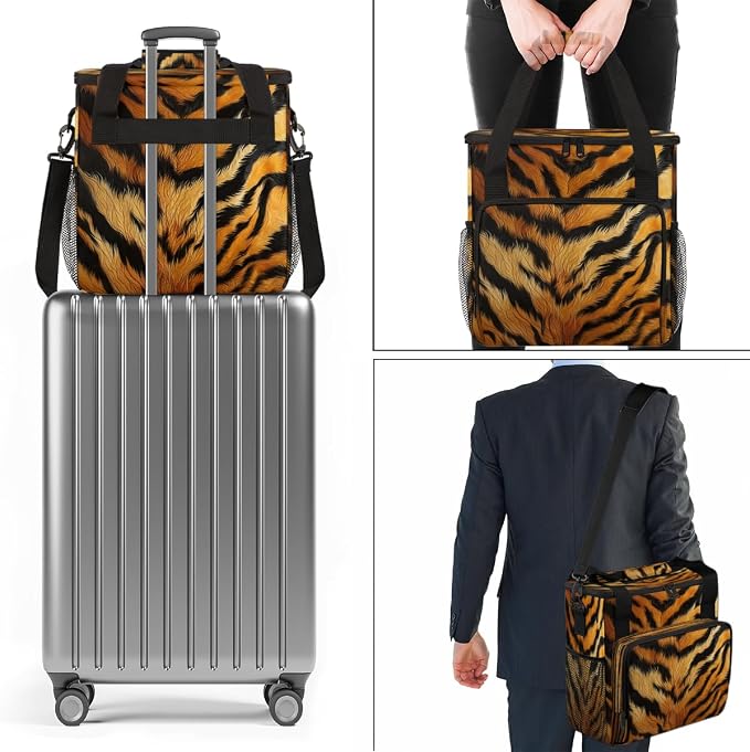 Leopard Tiger Print Coffee Machine Bag Compatible - Image 7