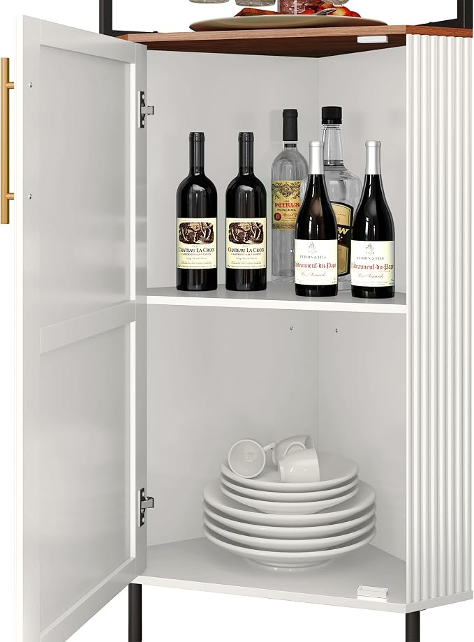 ARTPOWER Corner Bar Cabinet - Image 7