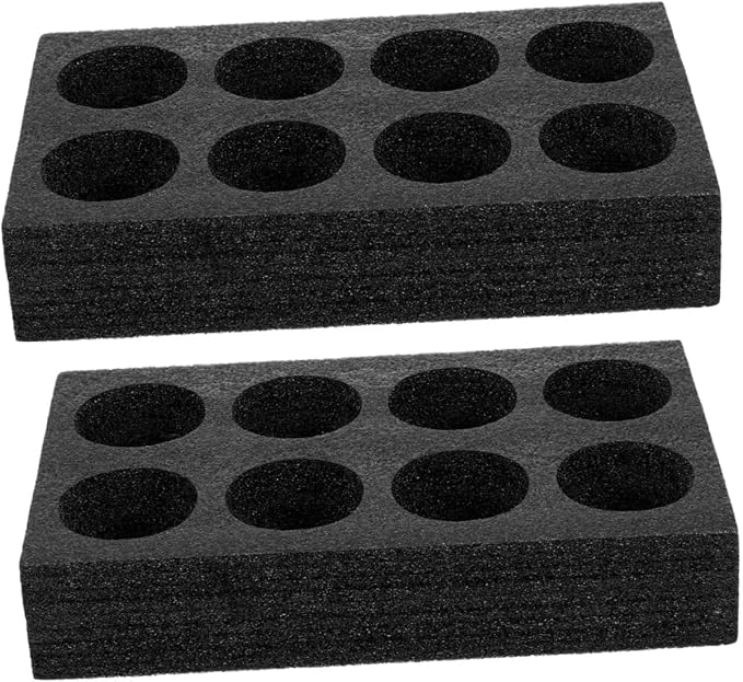 MAGICLULU 2pcs Milk Tea Cup Holder Foam Takeout Tray Efficient Beverage by MAGICLULU