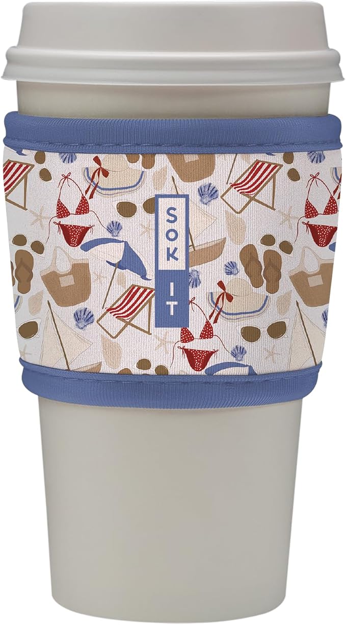 Sok It HotSok Coffee & Tea Reusable Insulated Neoprene Cup Sleeve by SokIt
