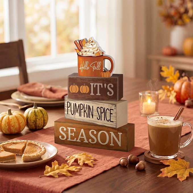 Lineshading 4 Pcs Fall Decorations - Image 7