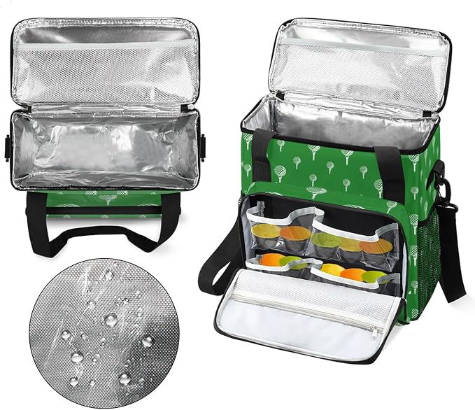 Golf Ball Coffee Maker Travel Bag, Golf Ball Large Carrying Storage Case - Image 3