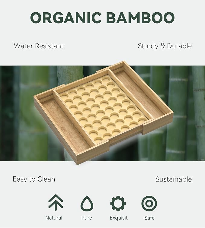 Bamboo Coffee Pod Holder Compatible - Image 7