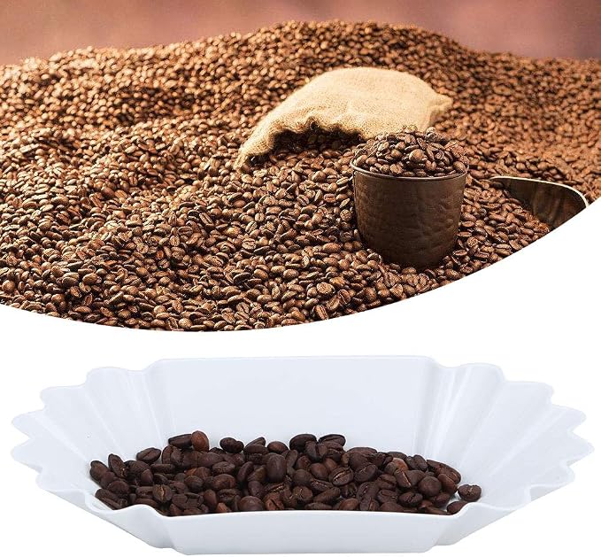 Plastic Coffee Beans Sample Tray, Reusable Coffee Beans Cupping Weighing Tray - Image 2