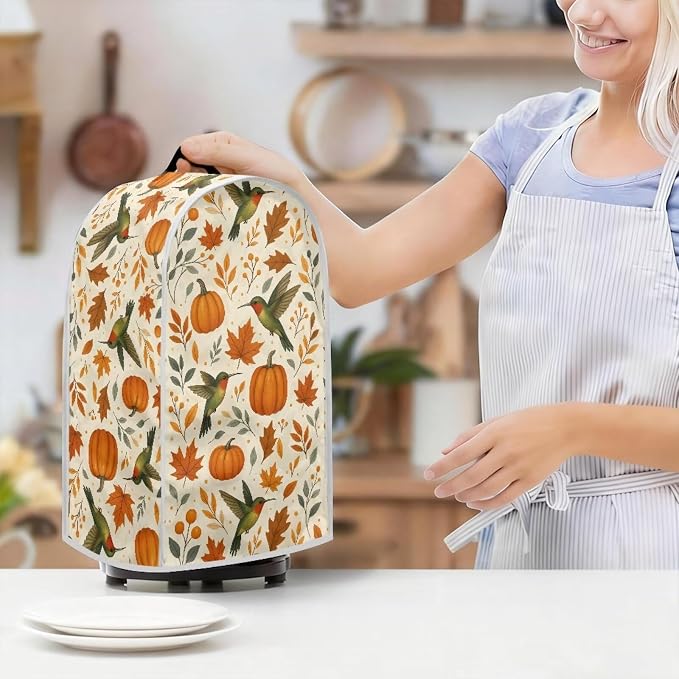 Pumpkin Hummingbird Blender Cover - Image 7