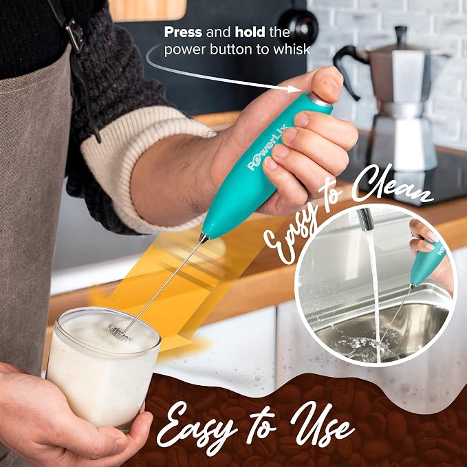 PowerLix Powerful Handheld Milk Frother - Image 4