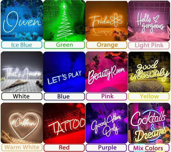 Custom LED Neon Sign, Dimmable - Image 8