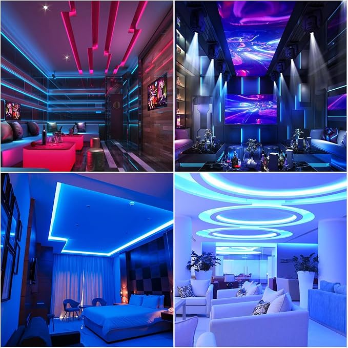 WS2812B IC RGB 5050SMD ECO Individual Addressable LED Strip Light, 16.4FT - Image 8
