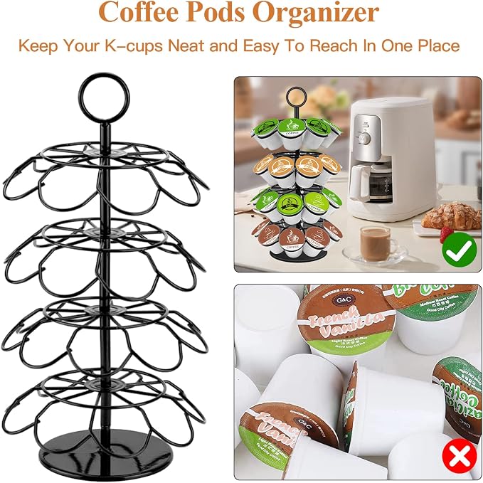 KIMIUP Coffee Pod Holder, K Cup Organizer Compatible - Image 8