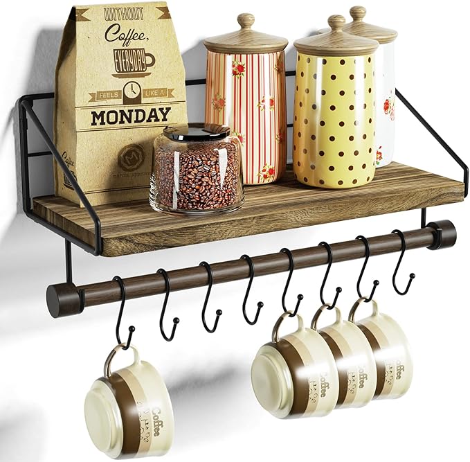 Alsonerbay Floating Shelves Wood Shelves by Alsonerbay
