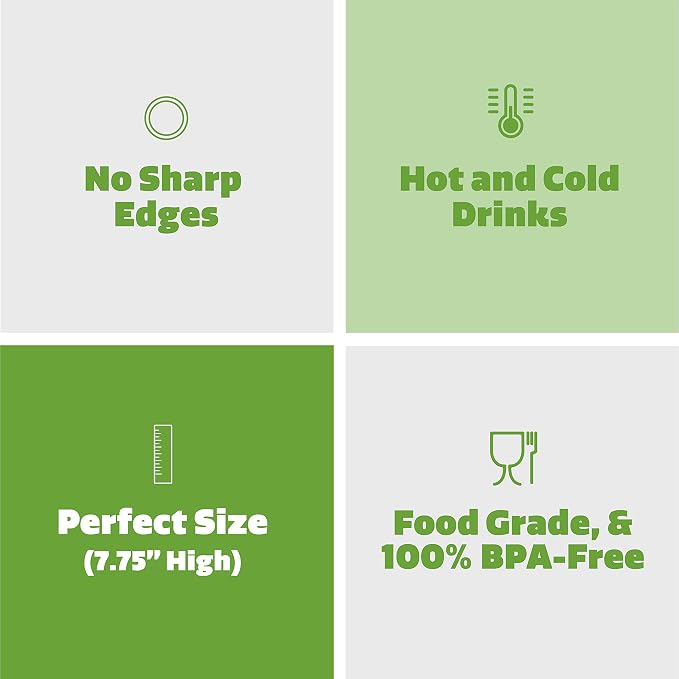 Comfy Package Flexible Plastic Drinking Straws - Image 4