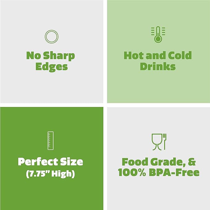 Comfy Package Flexible Plastic Drinking Straws - Image 4