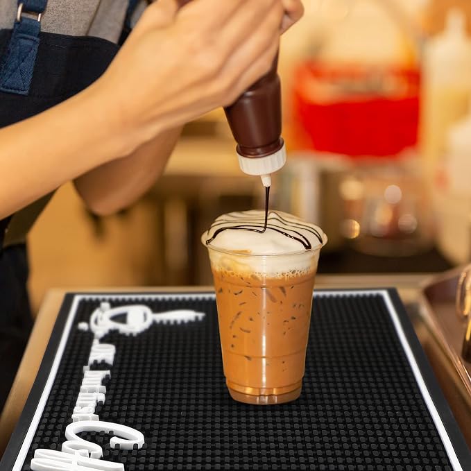 Potchen Coffee Bar Mat 18 x 12 Inch Stylish Service Bar Mat - Image 6