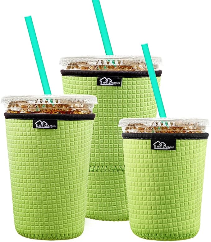 Reusable Iced Coffee Insulator Sleeve by WKIEASON