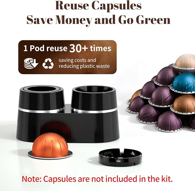 Reusable Coffee Pods Kit Compatible - Image 3