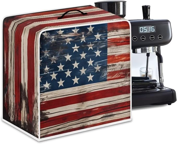 Old American Flag Coffee Maker Covers - Image 2