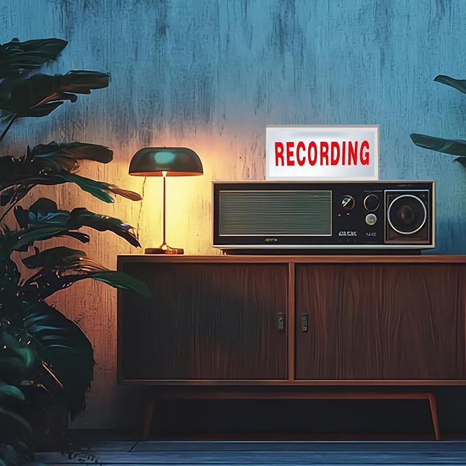 RECORDING Studio LED Light, Illuminated Sign, Many Lighting Modes Wireless Using - Image 2