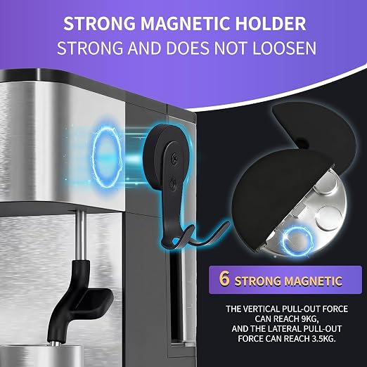 Portafilter Funnel & Magnetic Coffee Portafilter Holder - Image 4