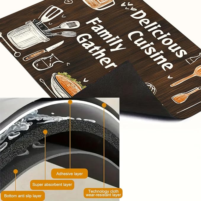 HOMETITUTE Stove Top Covers for Electric Stove Heat Resistant 28x20 Inch Glass - Image 5