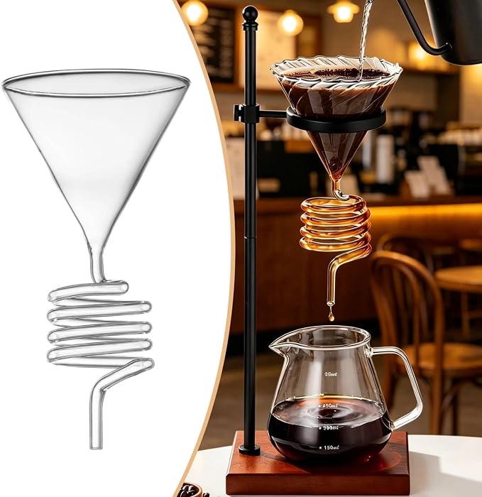 Baoblaze Pour over Coffee Dripper Strainer Cone Multipurpose Easy Maintenance - Image 5
