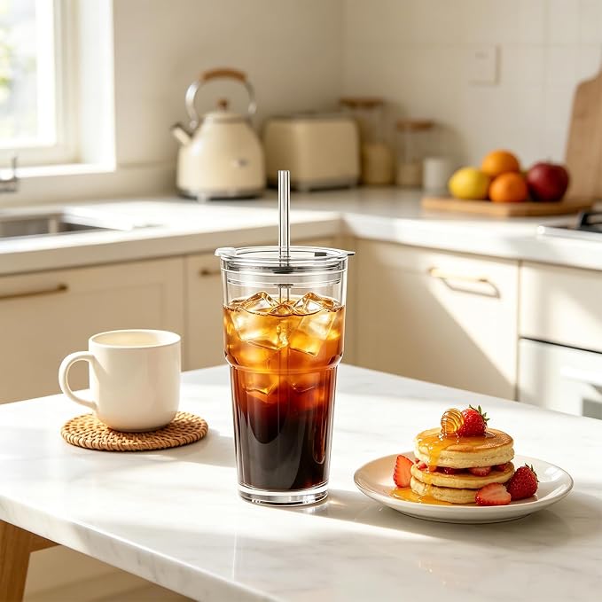 INSETLAN 20oz Glass Tumbler - Image 2