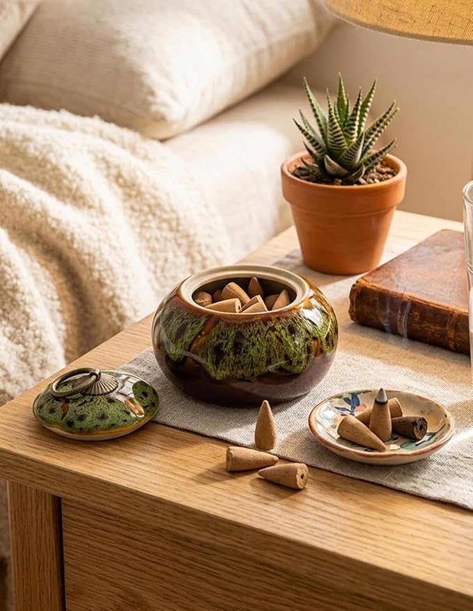 Simcat Ceramic Storage Jars, Exquisite Glaze Food Canisters - Image 5